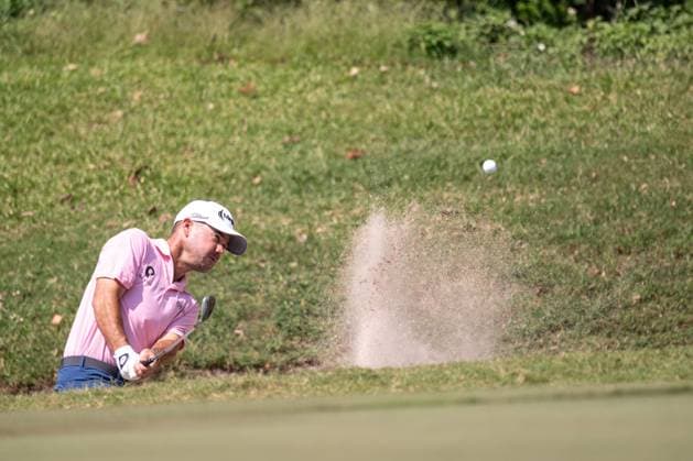 October 12, 2024, Macao, Macao Sar, China: USAÃ¢â‚¬â ¢s Brian Harman during the 3rd Round of the Macao Open Golf 2024 at Macao Golf and Country Club, Macao, China, on 12 October 2024. Macao China - ZUMAr144 20241012_zap_r144_032 Copyright: xJaynexRussellx