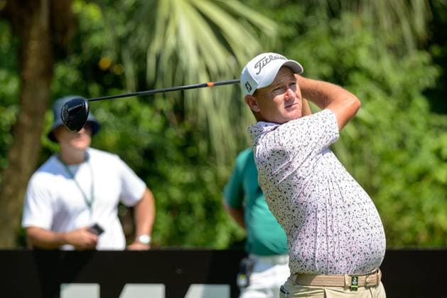 October 12, 2024, Macao, Macao Sar, China: Australias Sam Brazel during the 3rd Round of the Macao Open Golf 2024 at Macao Golf and Country Club, Macao, China, on 12 October 2024. Macao China - ZUMAr144 20241012_zap_r144_094 Copyright: xJaynexRussellx