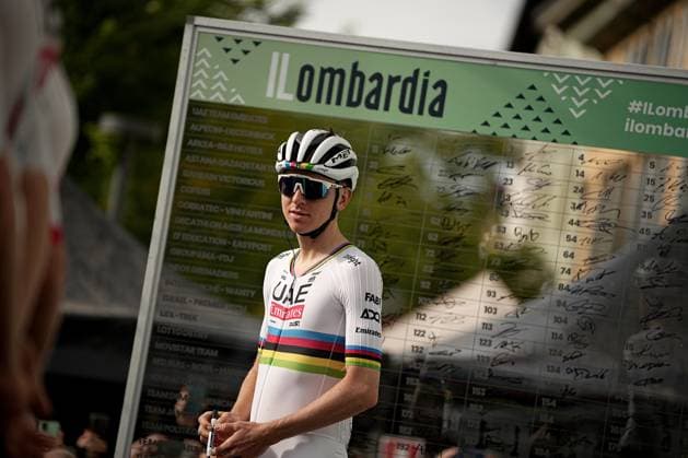 POGACAR Tadej during the 118th edition of the Il Lombardia a 255 km one day race from Bergano to Como on October 12, 2024, Italy.  Copyright: xMarcoxAlpozzi LaPressex