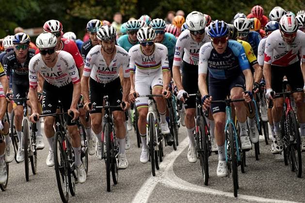 POGACAR Tadej during the 118th edition of the Il Lombardia a 255 km one day race from Bergano to Como on October 12, 2024, Italy.  Copyright: xMarcoxAlpozzi LaPressex