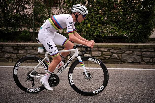 POGACAR Tadej during the 118th edition of the Il Lombardia a 255 km one day race from Bergano to Como on October 12, 2024, Italy.  Copyright: xMarcoxAlpozzi LaPressex