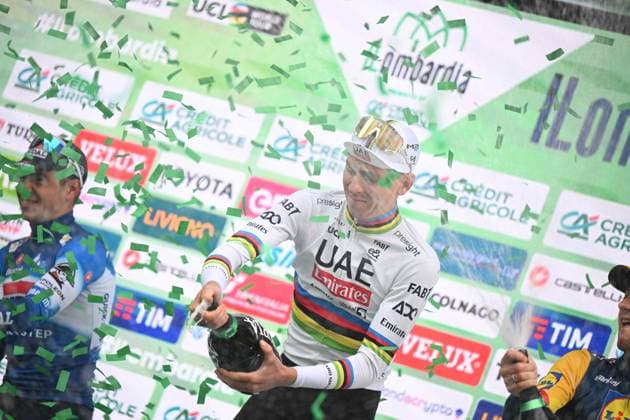12-10-2024 Giro Di Lombardia; 2024, Uae Team Emirates; Pogacar, Tadej; Como; 