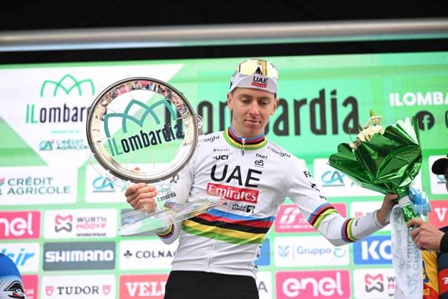 12-10-2024 Giro Di Lombardia; 2024, Uae Team Emirates; Pogacar, Tadej; Como; 