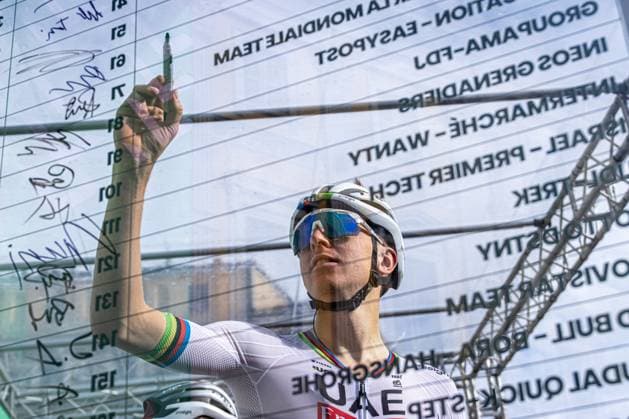 Tadej Pogacar during Giro di Lombardia, Street Cycling race in Bergamo, Italy, October 12 2024  Copyright: xTommasoxBerardi IPAxSportx xipa-x xx IPA_50558193 IPA_Agency_IPA50558193