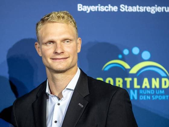 Oliver ZEIDLER, Ruderer, bei der Veranstaltung Bayerischer Sportpreis 2024 , 12.10.2024, in Muenchen, Deutschland, . Quelle Copyright Credit : Oryk HAIST