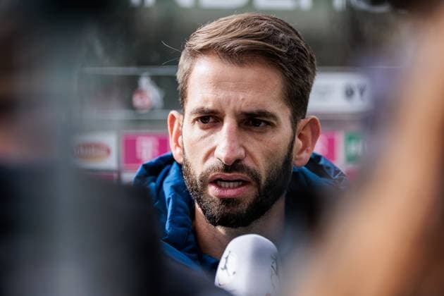 Google Pixel Frauen-Bundesliga, 1. FC Köln - TSG Hoffenheim; 13.10.2024 Theodoros Dedes (Trainer TSG Hoffenheim Trainer) im Interview Google Pixel Frauen-Bundesliga, 1. FC Köln - TSG Hoffenheim, Köln, Franz-Kremer-Stadion DFB REGULATIONS PROHIBIT ANY USE OF PHOTOGRAPHS AS IMAGE SEQUENCES AND OR QUASI-VIDEO. Copyright: xBEAUTIFULxSPORTS Wunderlx