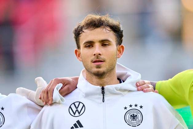 Max Rosenfelder, DFB U21, U 21 Nr.5 in the EM Qualifikation match GERMANY U21 - BULGARIA 2-1 U 21 European Championship, EM, Europameisterschaft Qualification on Oct 11, 2024 in Regensburg, Germany. Season 2024 2025