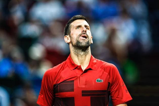 2024 Shanghai Rolex Masters Final Jannick Sanner plays with Novak Djokovic in the final of the 2024 Shanghai Rolex Masters in Shanghai, China, on October 13, 2024. Shanghai Shanghai China  Copyright: xCFOTOx originalFilename:cfoto-2024shan241014_npVON.jpg