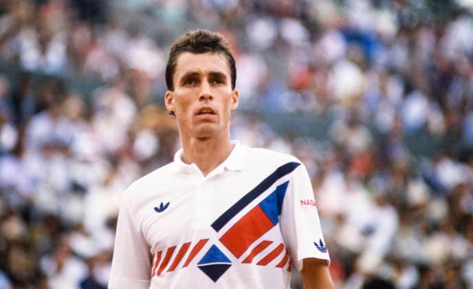 860610 Tennis, French Open, Roland Garros: Ivan Lendl of Czechoslovakia in mens singles. Photo: BILDBYRAN D052_01 9714 scanx dia tennis franska öppna french open roland garros 1986 D052_01 bbeng *** 860610 Tennis, French Open, Roland Garros Ivan Lendl of Czechoslovakia in mens singles Photo BILDBYRAN D052 01 9714 scanx dia tennis franska öppna french open roland garros 1986 D052 01 bbeng  Copyright: BILDBYRAN BB860610BB160