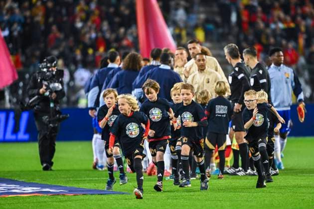 Belgium v France - UEFA Nations League 14 10 2024 BRUSSELS, BELGIUM - OCTOBER 14 : Illustration picture during the UEFA Nations League tournament League A Phase Group A2 match between Belgium and France on October 14, 2024 in Brussels, Belgium, 14 10 2024 Brussels Belgium  Copyright: xVincentxKalutx