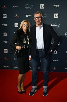 Lotto Dstny sports director Dirk Demol and his partner Linda Floquet attend the Kristallen Fiets (Crystal Bike - Velo de Cristal) award ceremony for the best cyclists of the 2024 cycling season, organized by Flemish newspaper Het Laatste Nieuws, Tuesday 15 October 2024, in Kruisem. DIRKxWAEM  x102637216x