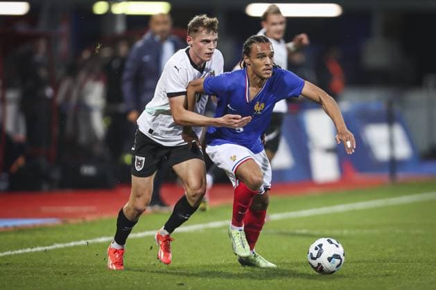 KILIAN SILDILLA 5 FOOTBALL : European Under-21 Championship 2025 Qualifying round. France vs Autriche - Stade Marcel Picot- Nancy 15 10 2024 ElyxandroCegarra Panoramic 