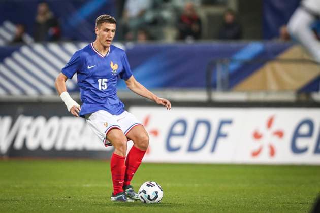 MAXIME ESTEVE 15 FOOTBALL : European Under-21 Championship 2025 Qualifying round. France vs Autriche - Stade Marcel Picot- Nancy 15 10 2024 ElyxandroCegarra Panoramic 