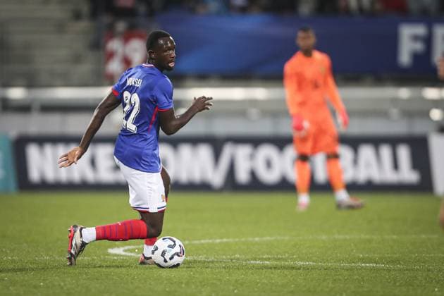 TANGUY NIANZOU 22 FOOTBALL : European Under-21 Championship 2025 Qualifying round. France vs Autriche - Stade Marcel Picot- Nancy 15 10 2024 ElyxandroCegarra Panoramic 