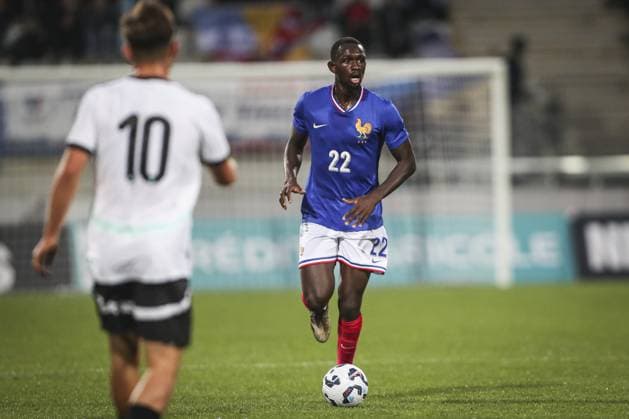 TANGUY NIANZOU 22 FOOTBALL : European Under-21 Championship 2025 Qualifying round. France vs Autriche - Stade Marcel Picot- Nancy 15 10 2024 ElyxandroCegarra Panoramic 