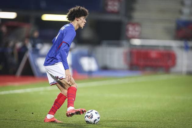 MAGHNES AKLIOUCHE 8 FOOTBALL : European Under-21 Championship 2025 Qualifying round. France vs Autriche - Stade Marcel Picot- Nancy 15 10 2024 ElyxandroCegarra Panoramic 