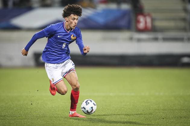 MAGHNES AKLIOUCHE 8 FOOTBALL : European Under-21 Championship 2025 Qualifying round. France vs Autriche - Stade Marcel Picot- Nancy 15 10 2024 ElyxandroCegarra Panoramic 