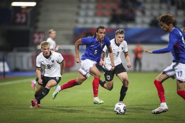 FOOTBALL : European Under-21 Championship 2025 Qualifying round. France vs Autriche - Stade Marcel Picot- Nancy 15 10 2024 ElyxandroCegarra Panoramic 