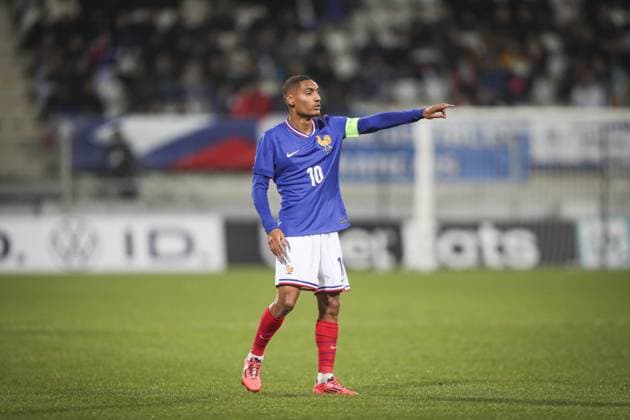 ENZO MILLOT 10 FOOTBALL : European Under-21 Championship 2025 Qualifying round. France vs Autriche - Stade Marcel Picot- Nancy 15 10 2024 ElyxandroCegarra Panoramic 