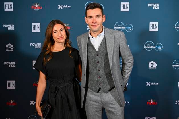 Kristallen Fiets 2024 KRUISEM, BELGIUM - OCTOBER 15 : Vermeersch Gianni (BEL) of Alpecin-Deceuninck pictured during the Kristallen Fiets award show. The award is a trophy that rewards the best male and female Belgian cyclist of the year. It is an initiative of the Flemish newspaper Het Laatste Nieuws. At NOA Outdoor Living on October 15, 2024 in Kruisem, Belgium, 15 10 2024 Kruisem Belgium  Copyright: xVincentxKalutx
