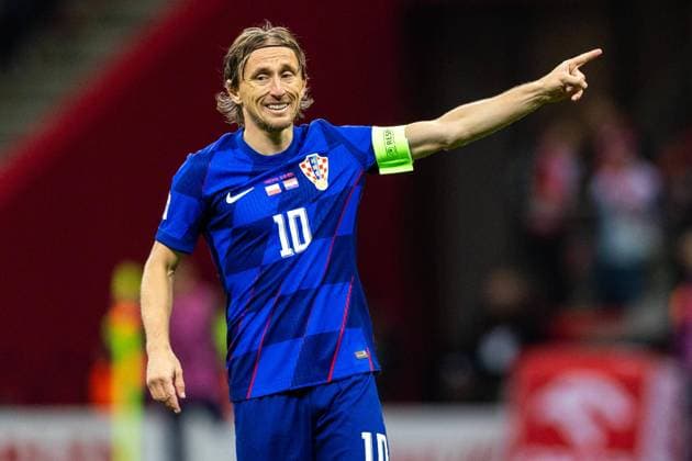 Poland v Croatia - UEFA Nations League 2024 Luka Modric is playing during the UEFA Nations League 2024 League A Group A1 match between Poland and Croatia, at the PGE Narodowy in Warsaw, Poland, on October 15, 2024. Warsaw Poland  Copyright: xAndrzejxIwanczukx originalFilename:iwanczuk-polandvc241015_nphkJ.jpg