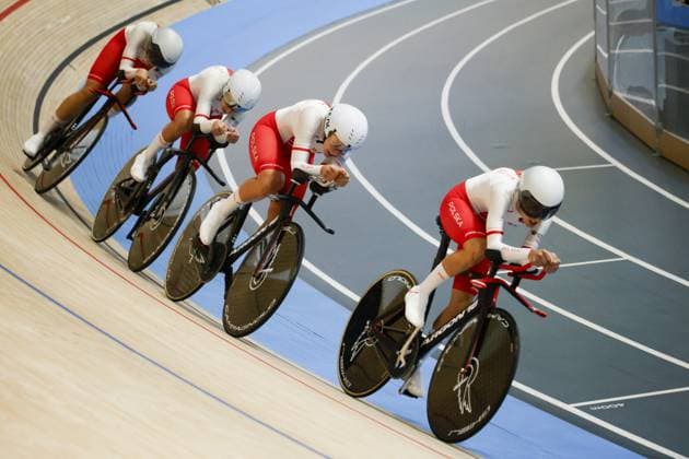 October 16, 2024, Copenhagen, Milan, Italy: Tissot Track cycling, Rad, Radsport, Bahnrad, Bahn World Championship, WM, Weltmeisterschaft - Ballerup, Copenaghen, Den- 16-10-2024 during Tissot 2024 Track World Championships, Track cycling race in Copenhagen, Denmark, October 16 2024 CICLISMO - Ciclismo su Pista - Tissot 2024 Track World Championships - ZUMAs349 20241016_zsa_s349_013 Copyright: xStefanoxCavasino IpaxSportx xIpax