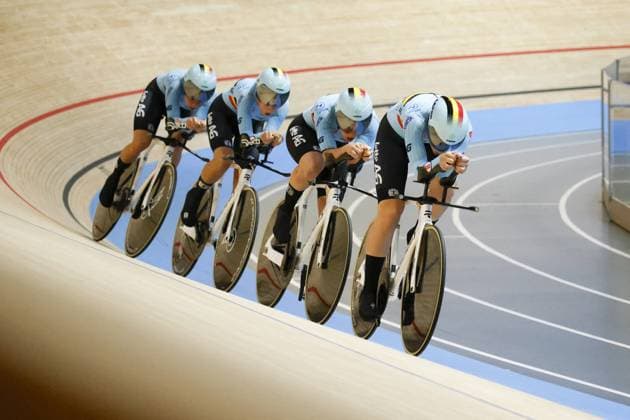 CICLISMO - Ciclismo su Pista - Tissot 2024 Track World Championships Tissot Track cycling, Rad, Radsport, Bahnrad, Bahn World Championship, WM, Weltmeisterschaft - Ballerup, Copenaghen, Den- 16-10-2024 during Tissot 2024 Track World Championships, Track cycling race in Copenhagen, Denmark, October 16 2024 Copenhagen Denmark Copyright: xIPAxSport ABACAx