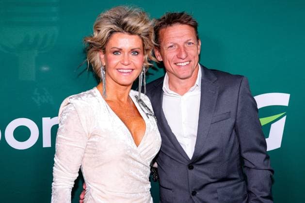 Wielerclub Wattage De Eddy s Award Show 2024 WILLEBROEK, BELGIUM - OCTOBER 16 : Van Mol Virginie and Sonck Wesley pictured during the Wielerclub Wattage De Eddy s Award Show at the Carre on October 16, 2024 in Willebroek, Belgium, 16 10 2024  Copyright: xTomasxSiskx