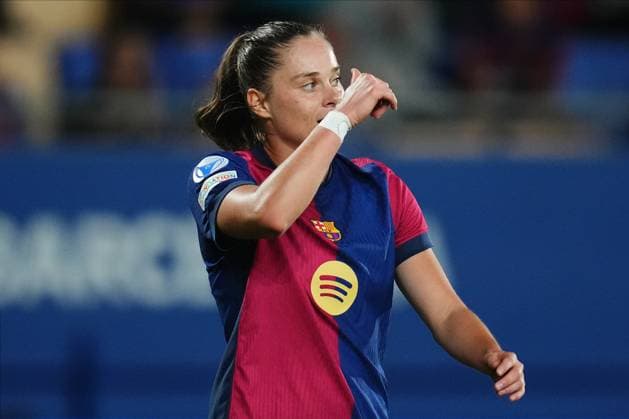 ESP: FC Barcelona, Barca v Hammarby. UEFA Women™s Champions League match. Ewa Pajor of FC Barcelona during the UEFA Women™s Champions League match, Group D, date 2, between FC Barcelona and Hammarby played at Johan Cruyff Stadium on October 16, 2024 in Barcelona Spain. kpng Copyright: xBaguxBlancox xPRESSINPHOTOx PS_241016_BAR_HAM_005