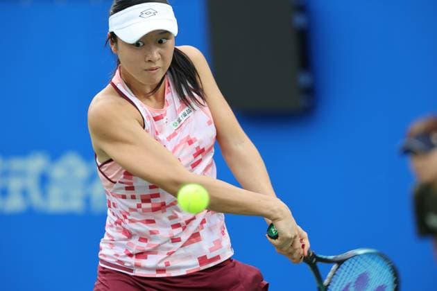 Sara Saito (JPN), OCTOBER 17, 2024 - Tennis : Women s Singles Round 16 at Morita Tennis Center Utsubo during Kinoshita Group Japan Open Tennis Championships 2024 in Osaka, Japan. Noxthirdxpartyxsales  (270107418)