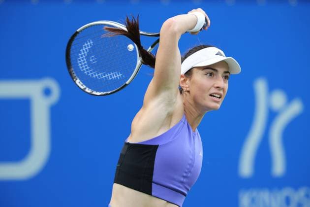 Sport Bilder des Tages Elina Avanesyan (ARM), OCTOBER 17, 2024 - Tennis : Women s Singles Round 16 at Morita Tennis Center Utsubo during Kinoshita Group Japan Open Tennis Championships 2024 in Osaka, Japan. Noxthirdxpartyxsales  (270107454)
