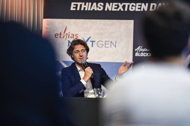 European Open tournament director Dick Norman pictured at the ATP, Tennis Herren European Open Tennis tournament in Antwerp, Thursday 17 October 2024. TOM GOYVAERTS TomxGoyvaerts  x102783250x