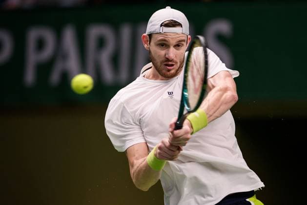 241017 And Nicolas Jarry of Chile competes in a men s singles tennis match during day 6 of the ATP, Tennis Herren 250 Nordic Open on October 17, 2024 in Stockholm. Photo: Jesper Zerman BILDBYRAN kod JZ JZ0581 tennis atp 250 nordic open day 6 bbeng Copyright: JESPERxZERMAN BB241017JZ004