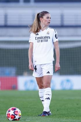 October 17, 2024, Valdebebas, Madrid, SPAIN: Melanie Leupolz of Real Madrid in action during the UEFA Womenâ€⠢s Champions League, Group B, football match played between Real Madrid and Celtic FC at Alfredo Di Stefano stadium on October 17, 2024, in Valdebebas, Madrid, Spain. Valdebebas SPAIN - ZUMAa181 20241017_zaa_a181_046 Copyright: xDennisxAgyemanx
