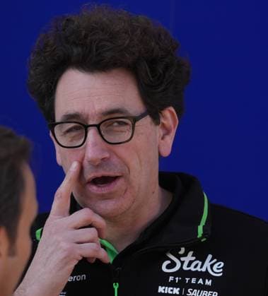 17.10.2024, Circuit of The Americas, Austin, FORMULA 1 PIRELLI UNITED STATES GRAND PRIX 2024 ,im Bild Mattia Binotto, Geschäftsführer von Sauber Motorsport (Photo by Hasan Bratic DeFodi Images) not used in POL SRB CRO FRA GBR NED ITA USA Defodi-506_20241017_hbr_0294