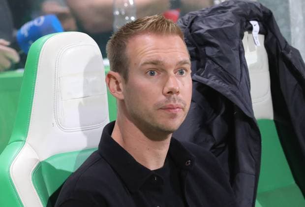 VfL vs. Olympique Lyon, CL Frauen Wolfsburg, 17.10.2024, FUßBALL - VfL Wolfsburg vs. Olympique Lyon, Gruppenrunde Champions League Frauen, Saison 2024 25. Cheftrainer Tommy Stroot (VfL Wolfsburg) Wolfsburg