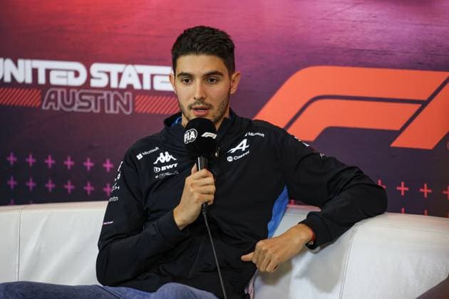 OCON Esteban (fra), Alpine F1 Team A524, portrait press conference, PK, Pressekonferenz during the Formula 1 Pirelli United States Grand Prix 2024, 19th round of the 2024 Formula One World Championship, WM, Weltmeisterschaft from October 18 to 20, 2024 on the Circuit of the Americas, in Austin, United States of America - F1 - US GRAND PRIX 2024 DPPI Panoramic 241017_R19_USA_DP_XB3_2565_1