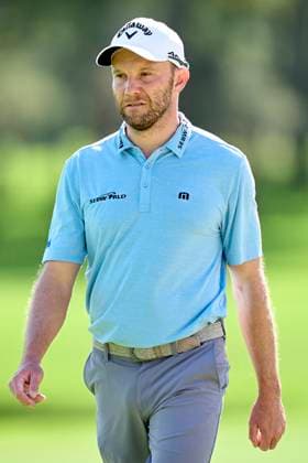 Estrella Damm N.A. Andalucia Masters 2024 Maximilian Kieffer of Germany reacts on the 16th green on day one of the Estrella Damm N.A. Andalucia Masters 2024 at Real Club de Golf Sotogrande in San Roque, Spain, on October 17, 2024. San Roque, Spain Spain  Copyright: xJosexManuelxAlvarezxReyx originalFilename:alvarezrey-notitle241017_npsQf.jpg