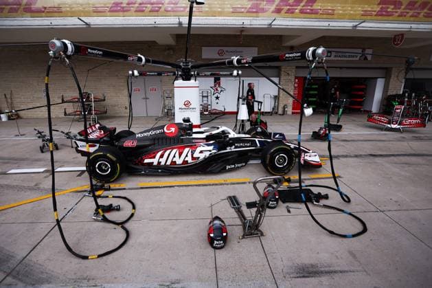 Haas F1 Team, USA livery during the Formula 1 Pirelli United States Grand Prix 2024, 19th round of the 2024 Formula One World Championship, WM, Weltmeisterschaft from October 18 to 20, 2024 on the Circuit of the Americas, in Austin, United States of America - F1 - US GRAND PRIX 2024 DPPI Panoramic  241018R19_USA_DP_EA022752