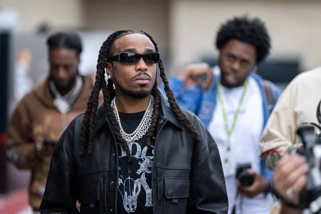 Quavious Keyate Marshall Quavo (USA, Rapper, Musiker, Produzent), USA, Formel 1 Weltmeisterschaft, Grand Prix der Vereinigten Staaten von Amerika, Circuit of the Americas Austin, Media Day, 17.10.2024 USA, Formel 1 Weltmeisterschaft, Grand Prix der Vereinigten Staaten von Amerika, Circuit of the Americas Austin, Media Day, 17.10.2024 Austin Copyright: xEibner-Pressefoto Memmlerx EP_MMR
