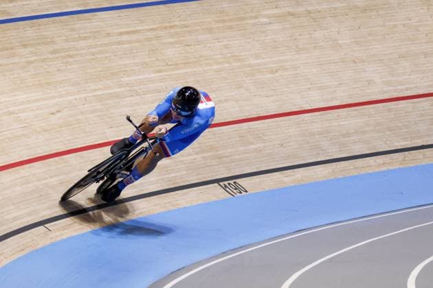 Tissot Track cycling, Rad, Radsport, Bahnrad, Bahn World Championship, WM, Weltmeisterschaft - Ballerup, Copenaghen, Den- 16-10-2024 during Tissot 2024 Track World Championships, Track cycling race in Copenhagen, Denmark, October 18 2024 Copyright: xStefanoxCavasino IPAxSportx xipax xx IPA_50702285 IPA_Agency_IPA50702285