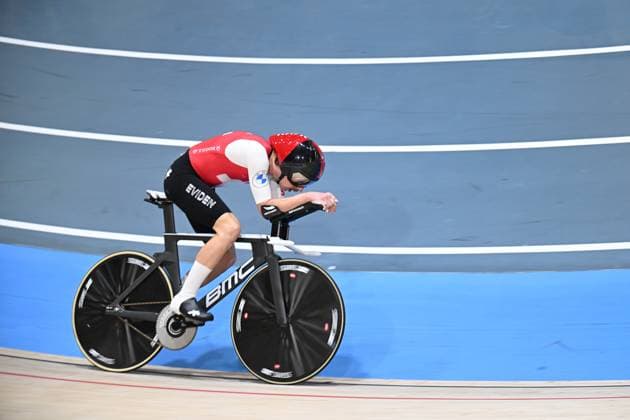 18-10-2024 World Championships Elite Track; Giornata 03; 2024, Svizzera; Thiebaud, Valere; Velodromo Ballerup; 