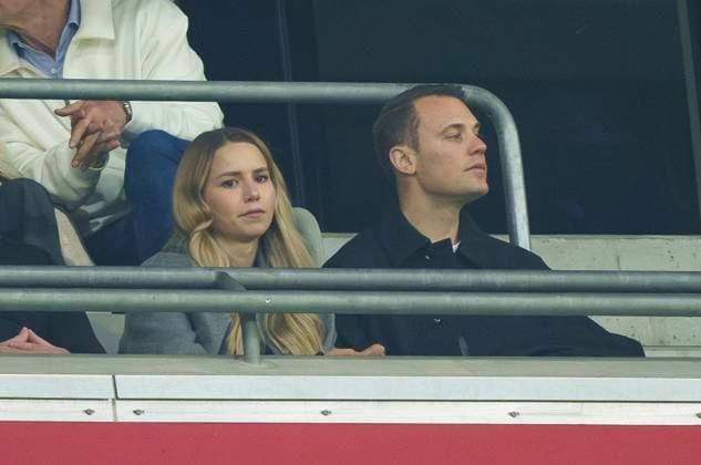 Anika Neuer, wife Manuel Neuer, FCB 1 in the UEFA Nations League 2024 match GERMANY - NETHERLANDS 1-0 in Season 2024 2025 at Oct 14, 2024 in Munich, Germany.