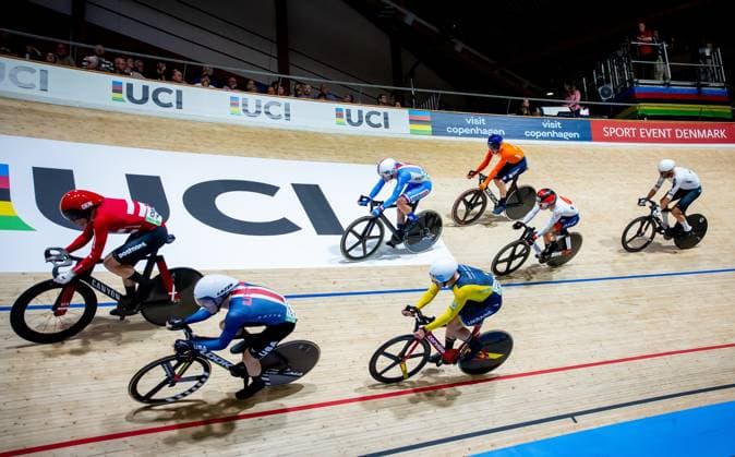 BALLERUP - Philip Heijnen during the points race on the third day of the World Track cycling, Rad, Radsport, Bahnrad, Bahn Championships at the Ballerup Super Arena. ANP IRIS VAN DEN BROEK xVIxANPxSportx xxANPxIVx 511173549 originalFilename: 511173549.jpg