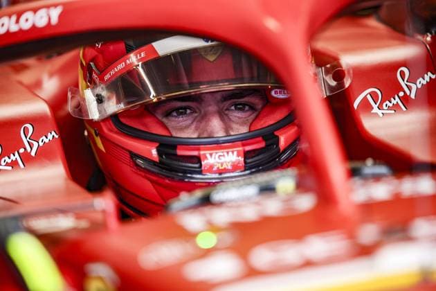 SAINZ Carlos (spa), Scuderia Ferrari SF-24, portrait during the Formula 1 Pirelli United States Grand Prix 2024, 19th round of the 2024 Formula One World Championship, WM, Weltmeisterschaft from October 18 to 20, 2024 on the Circuit of the Americas, in Austin, United States of America - F1 - US GRAND PRIX 2024 DPPI Panoramic  241018_R19_USA_DP_EA014531