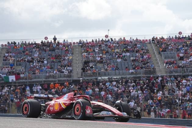 FORMULA 1 PIRELLI UNITED STATES GRAND PRIX 2024 18.10.2024, Circuit of The Americas, Austin, FORMULA 1 PIRELLI UNITED STATES GRAND PRIX 2024 ,im Bild Charles Leclerc (MCO), Scuderia Ferrari HP