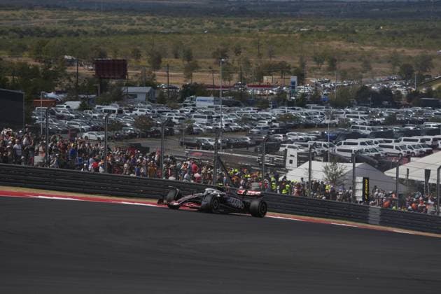 18.10.2024, Circuit of The Americas, Austin, FORMULA 1 PIRELLI UNITED STATES GRAND PRIX 2024 ,im Bild Nico Hülkenberg (DEU), MoneyGram Haas F1 Team (Photo by Hasan Bratic DeFodi Images) not used in POL SRB CRO FRA GBR NED ITA USA Defodi-506_20241018_hbr_1587