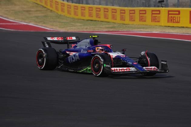FORMULA 1 PIRELLI UNITED STATES GRAND PRIX 2024 18.10.2024, Circuit of The Americas, Austin, FORMULA 1 PIRELLI UNITED STATES GRAND PRIX 2024 ,im Bild Yuki Tsunoda (JPN), Visa Cash App RB Formula One Team