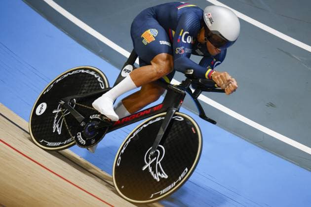 CICLISMO - Ciclismo su Pista - Tissot 2024 Track World Championships Tissot Track cycling, Rad, Radsport, Bahnrad, Bahn World Championship, WM, Weltmeisterschaft - Ballerup, Copenaghen, Den- 16-10-2024 during Tissot 2024 Track World Championships, Track cycling race in Copenhagen, Denmark, October 18 2024 Copenhagen Denmark Copyright: xIPAxSport ABACAx
