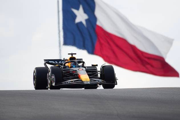 October 18, 2024: Max Verstappen (1) with Oracle Red Bull Racing in action Sprint Qualifying at the Formula 1 Pirelli United States Grand Prix, Circuit of the Americas. Austin, Texas. CSM Austin United States of America - ZUMAc04_ 20241018_faf_c04_002 Copyright: xMarioxCantux